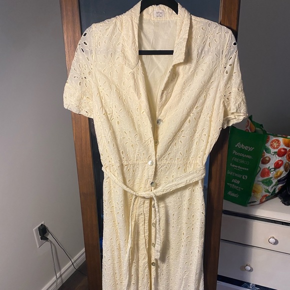 Wilfred cream midi dress - Picture 3 of 6